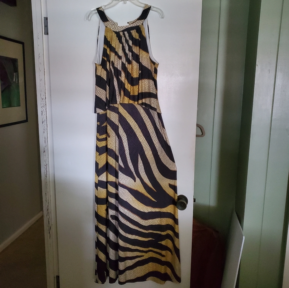 Animal Print Maxi Dress